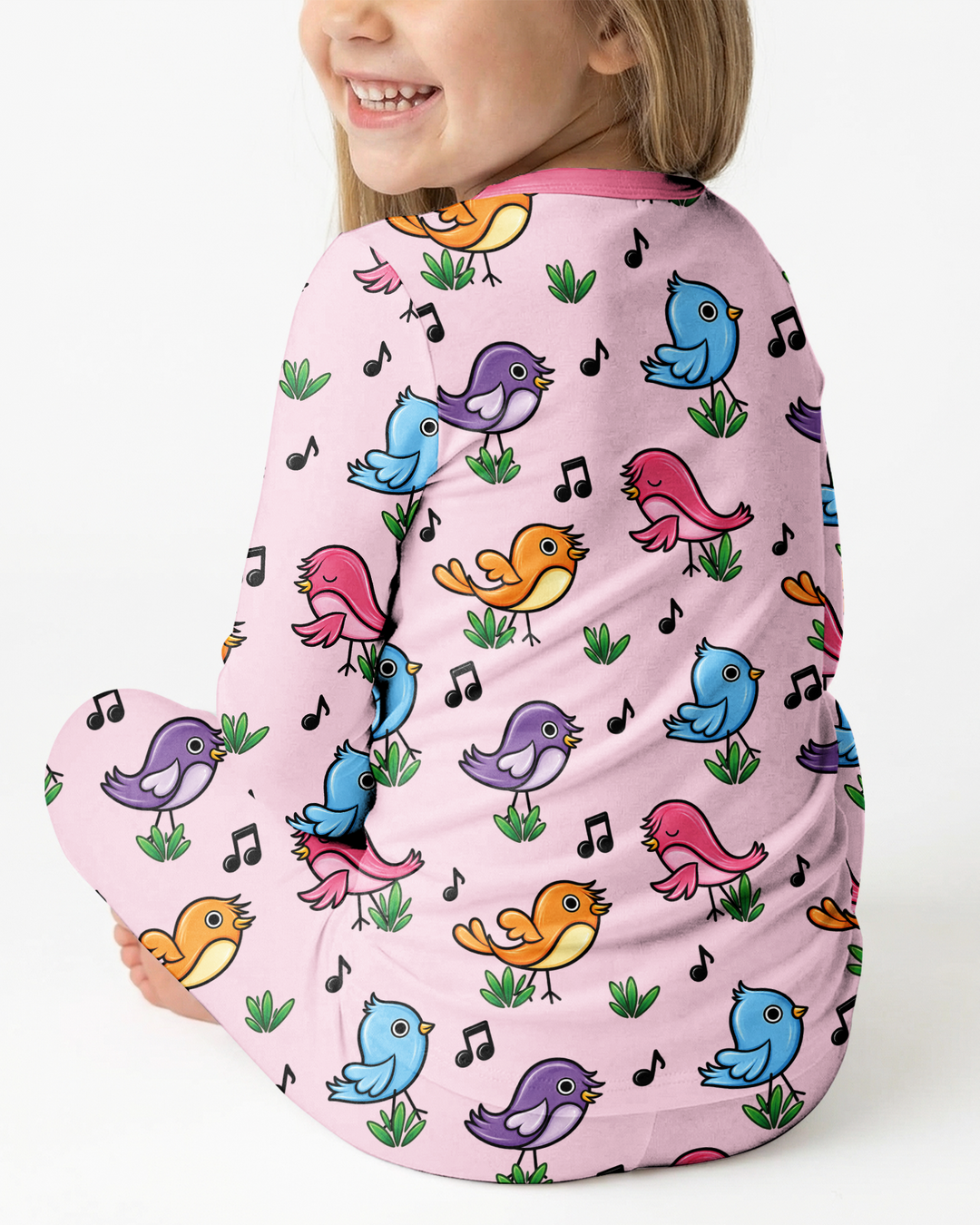 I Will Sing of the Goodness of God Bamboo Two Piece Long Sleeve Pajama Set