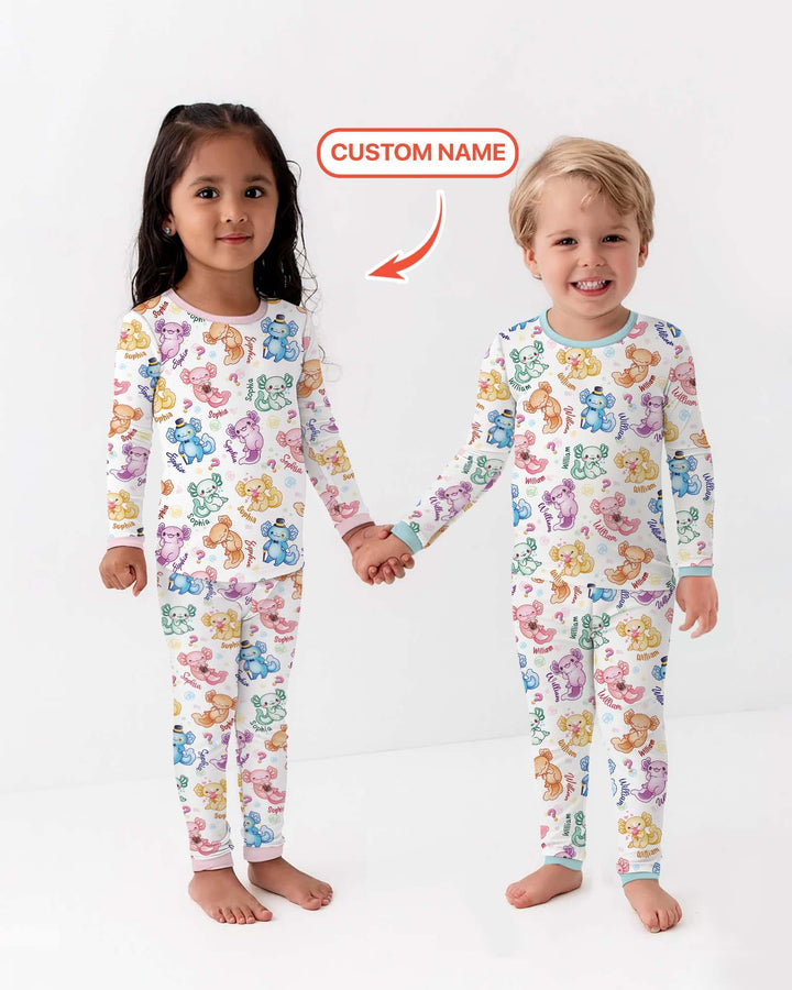 I Axololt Questions Bamboo Two Piece Long Sleeve Pajama Set
