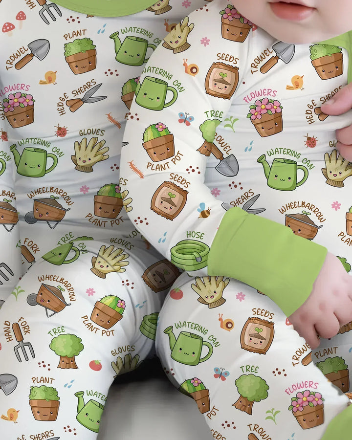 Kawaii Garden Crew Bamboo Convertible Zippy