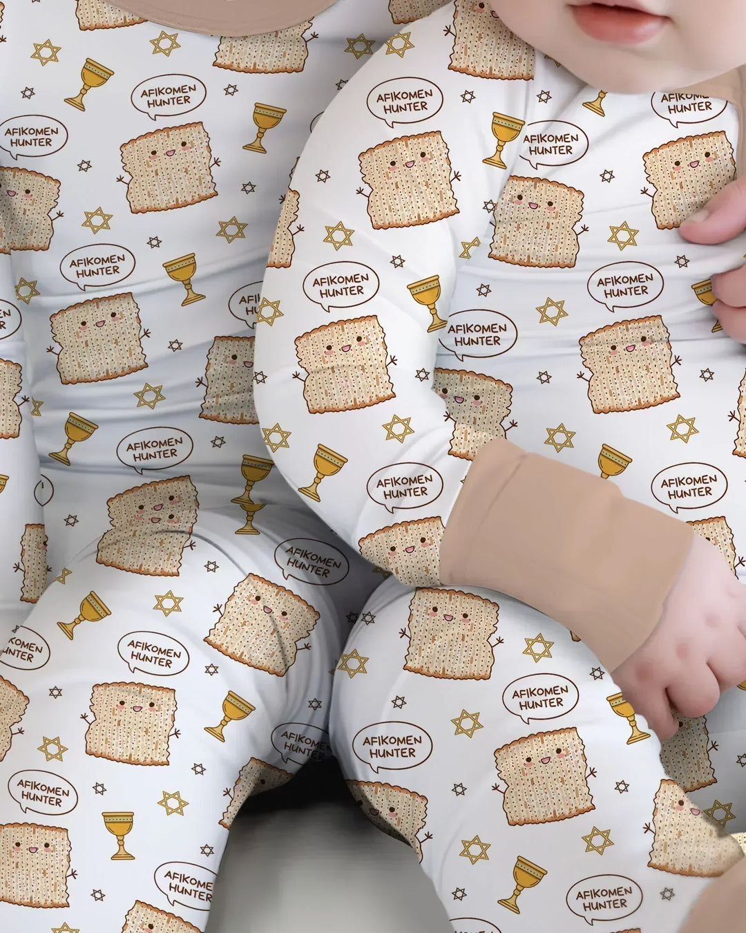 Afikomen Hunter Bamboo Two Piece Long Sleeve Pajama Set