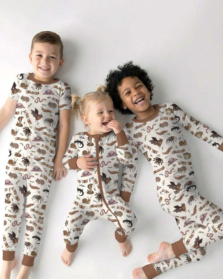 Love The Unloved Bamboo Two Piece Short Sleeve Pajama Set