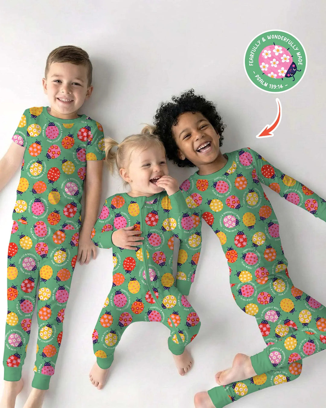 Template Bamboo Two Piece Long Sleeve Pyjamas Set