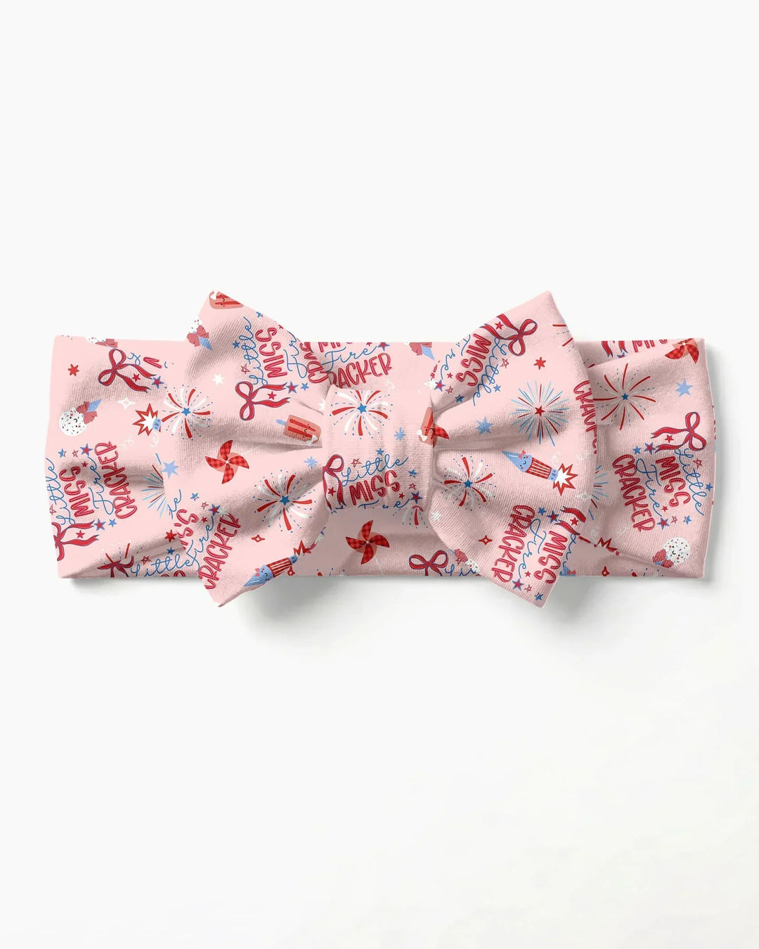 Little Miss Firecracker 4th July Headband