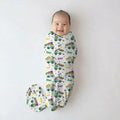 Mardi Gras Trucks Bamboo Swaddle Blanket