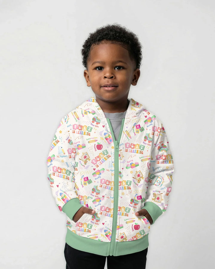 Play and Learn Bamboo Zip Hoodie