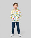 School Scribbles Bamboo Zip Hoodie
