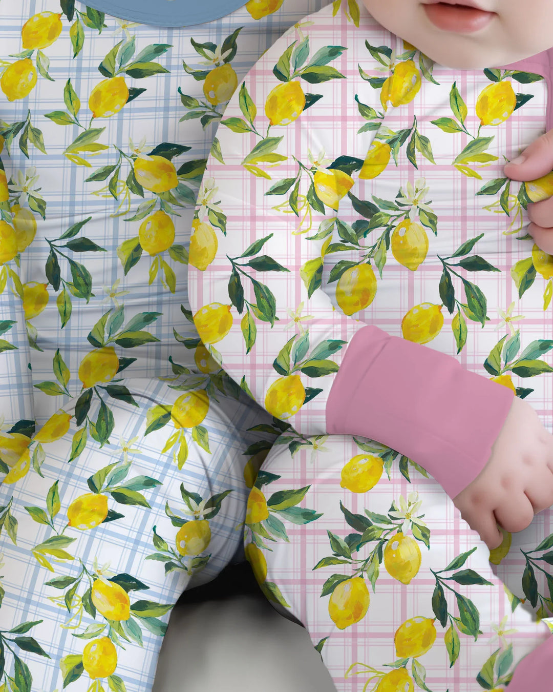 Mediterranean Lemons Family Matching Bamboo Convertible Zippy