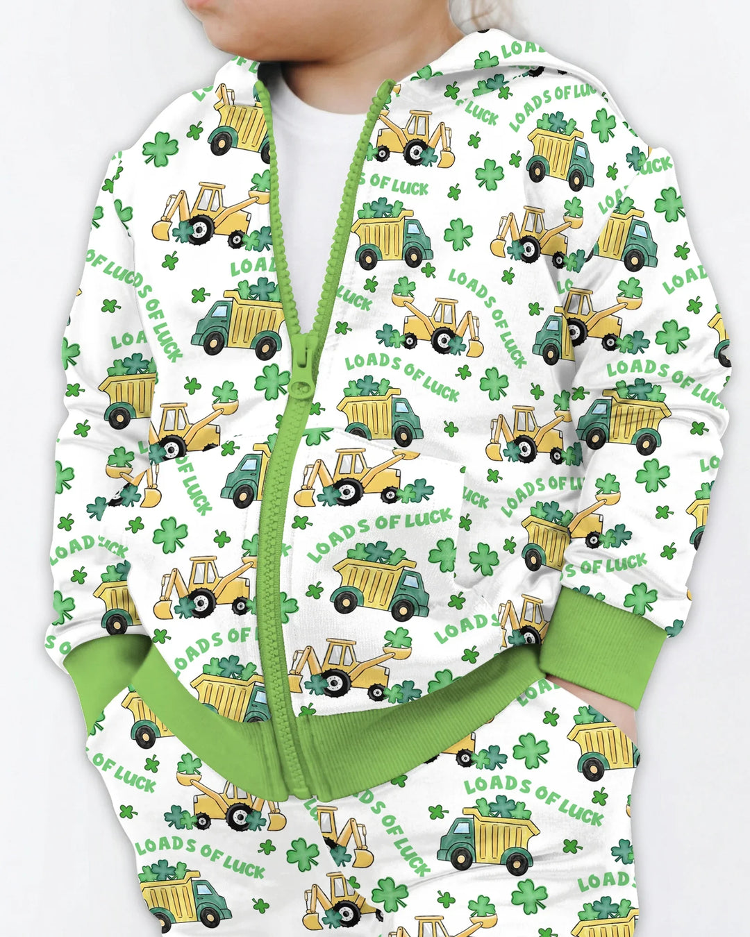 Loads Of Luck Bamboo Zip Hoodie