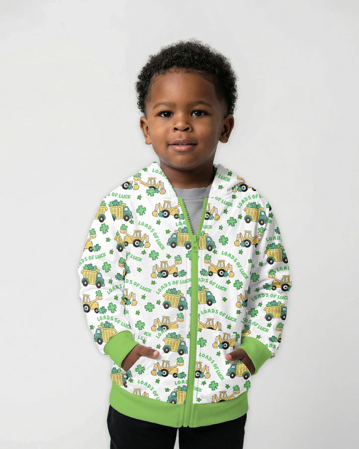 Loads Of Luck Bamboo Zip Hoodie