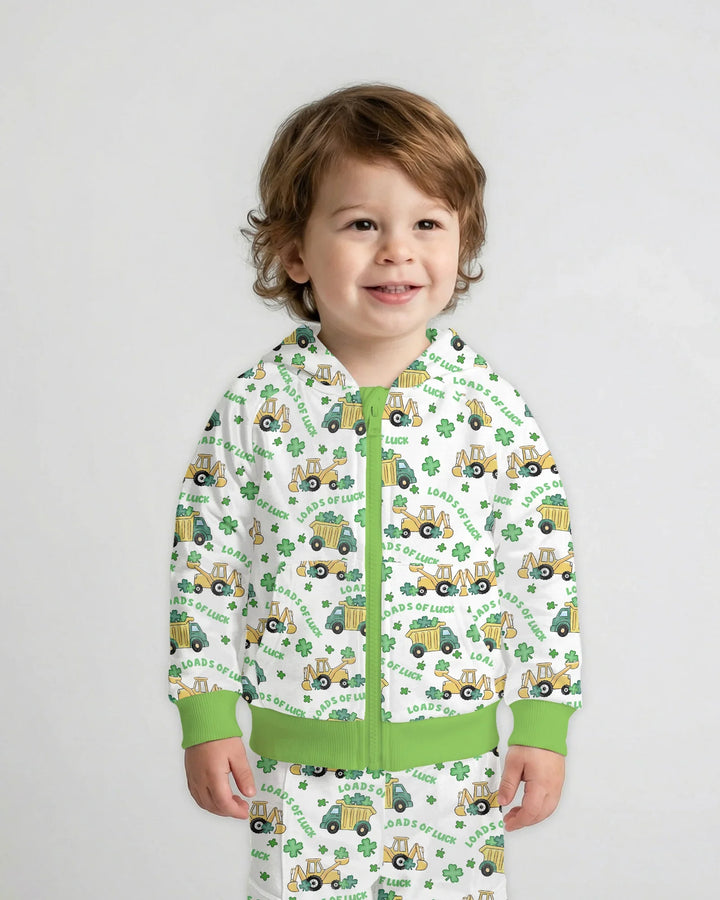Loads Of Luck Bamboo Zip Hoodie