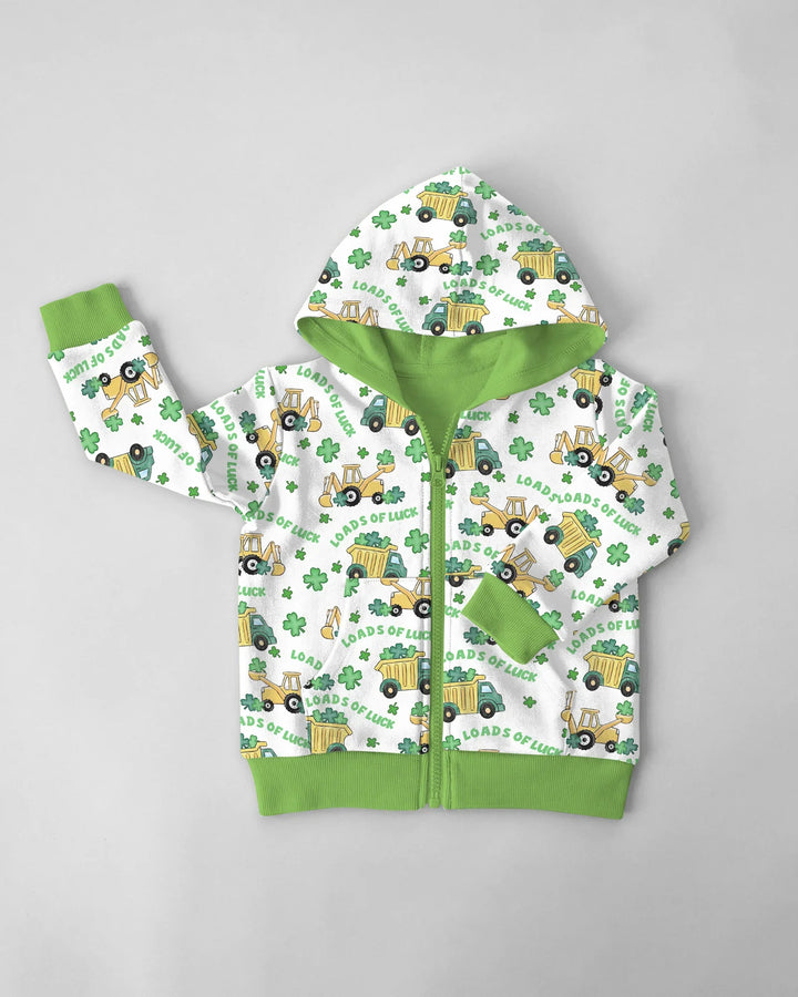 Loads Of Luck Bamboo Zip Hoodie