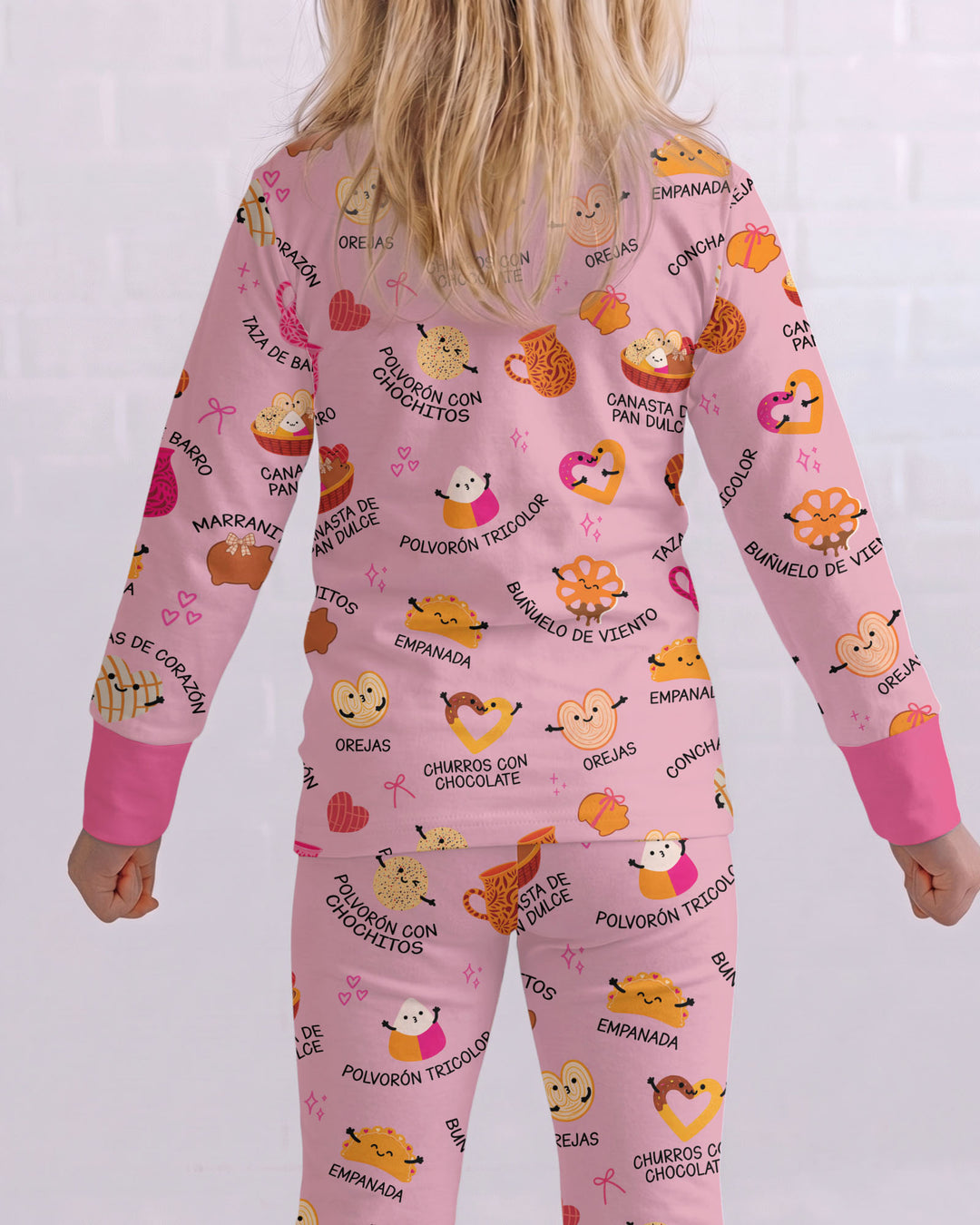 Pan Dulce Bamboo Two Piece Long Sleeve Pajama Set