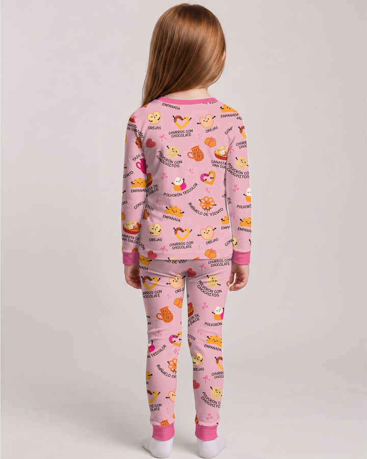 Pan Dulce Bamboo Two Piece Long Sleeve Pajama Set