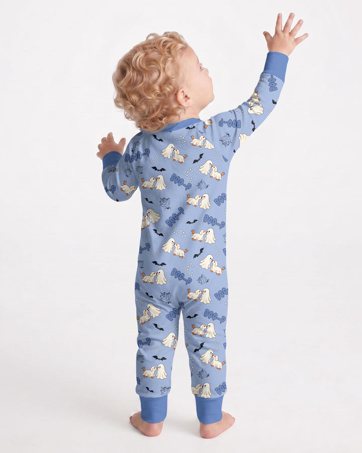Boo-P Ghost Dog Bamboo Convertible Zippy