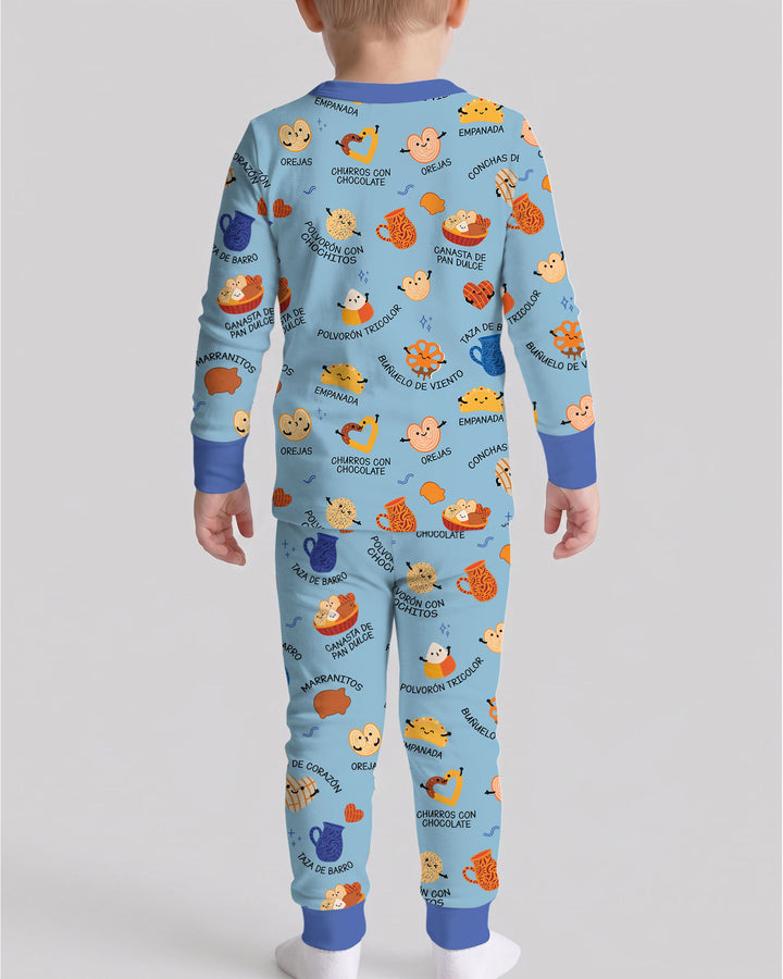 Pan Dulce Bamboo Two Piece Long Sleeve Pajama Set