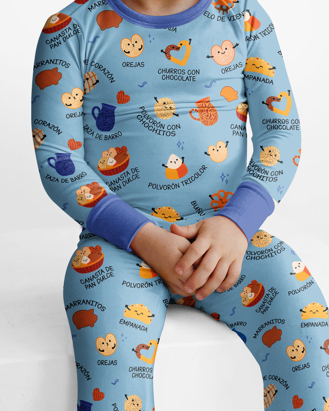 Pan Dulce Bamboo Two Piece Long Sleeve Pajama Set