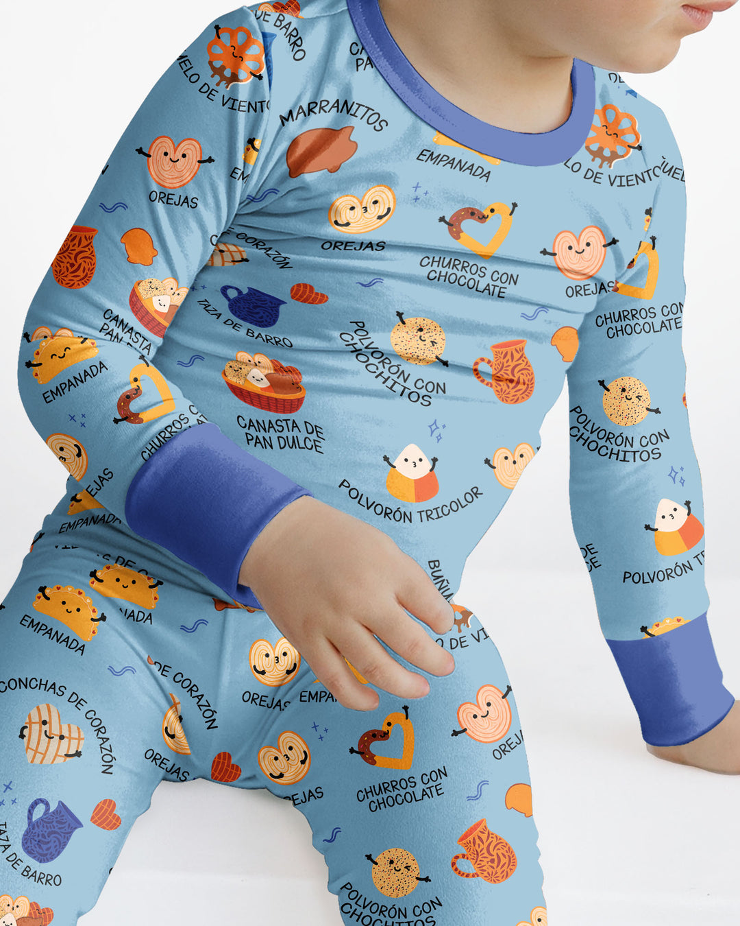Pan Dulce Bamboo Two Piece Long Sleeve Pajama Set