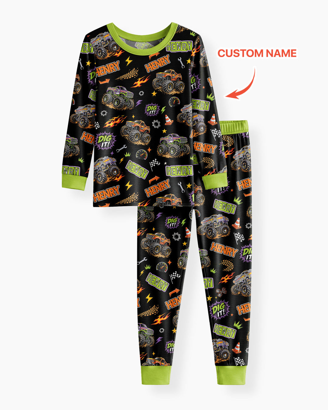 Dig It Bamboo Two Piece Long Sleeve Pajama Set