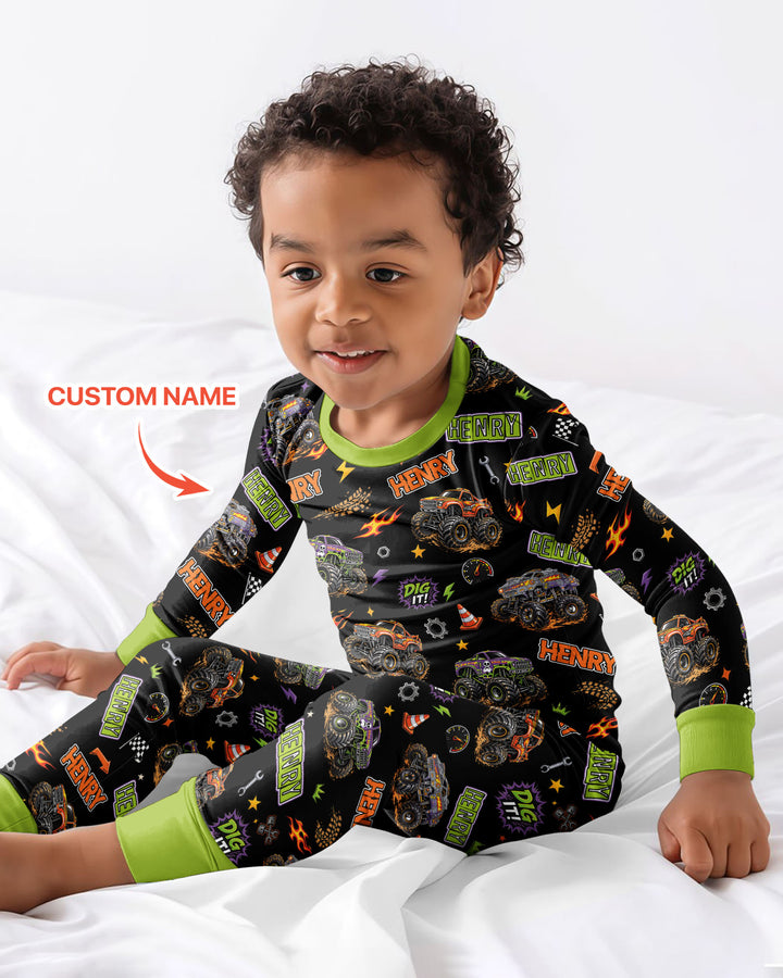 Dig It Bamboo Two Piece Long Sleeve Pajama Set