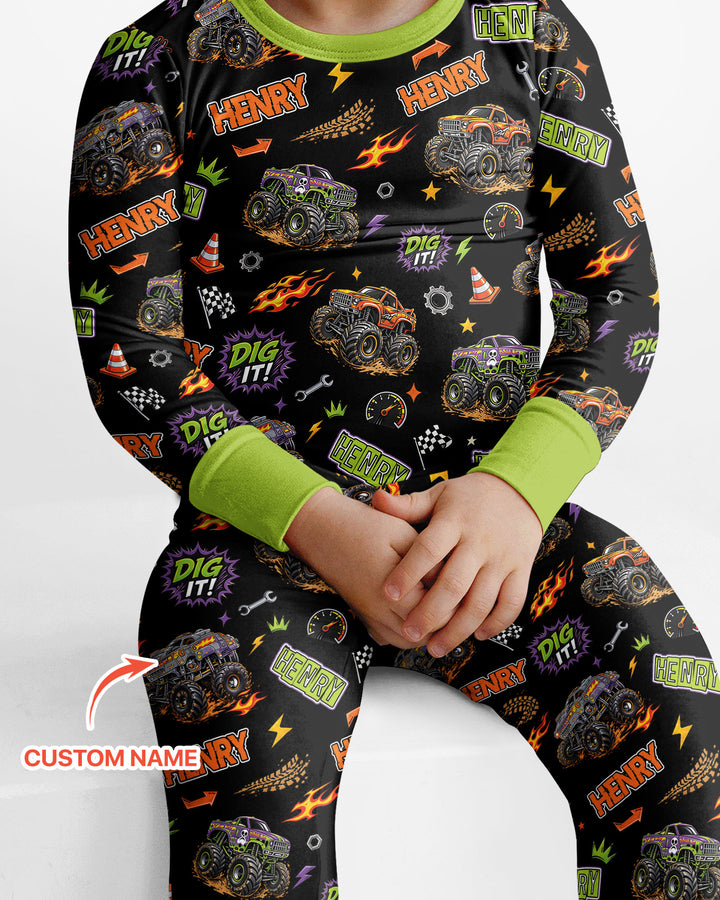 Dig It Bamboo Two Piece Long Sleeve Pajama Set