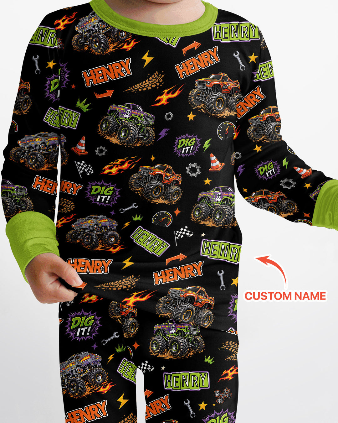 Dig It Bamboo Two Piece Long Sleeve Pajama Set