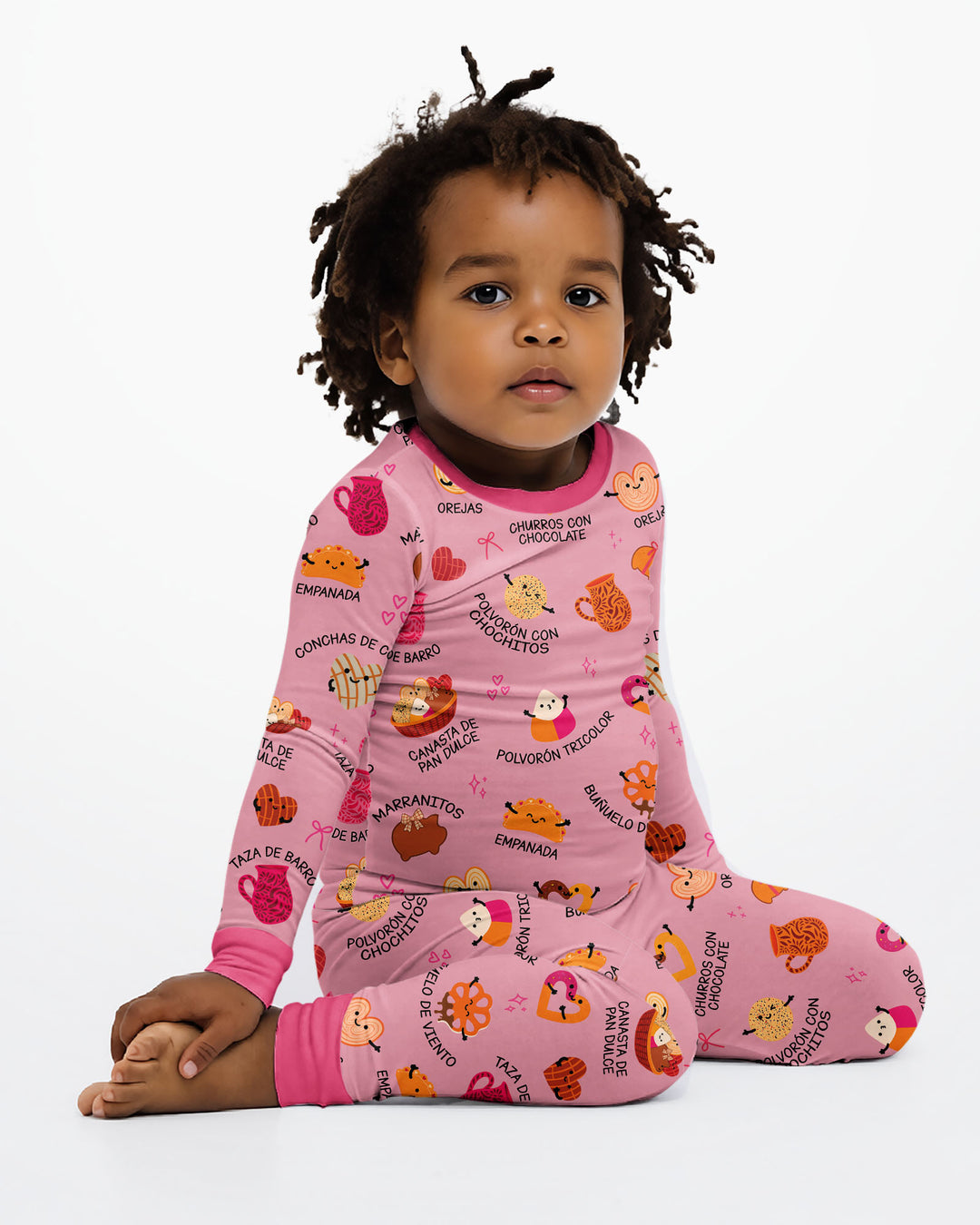 Pan Dulce Bamboo Two Piece Long Sleeve Pajama Set