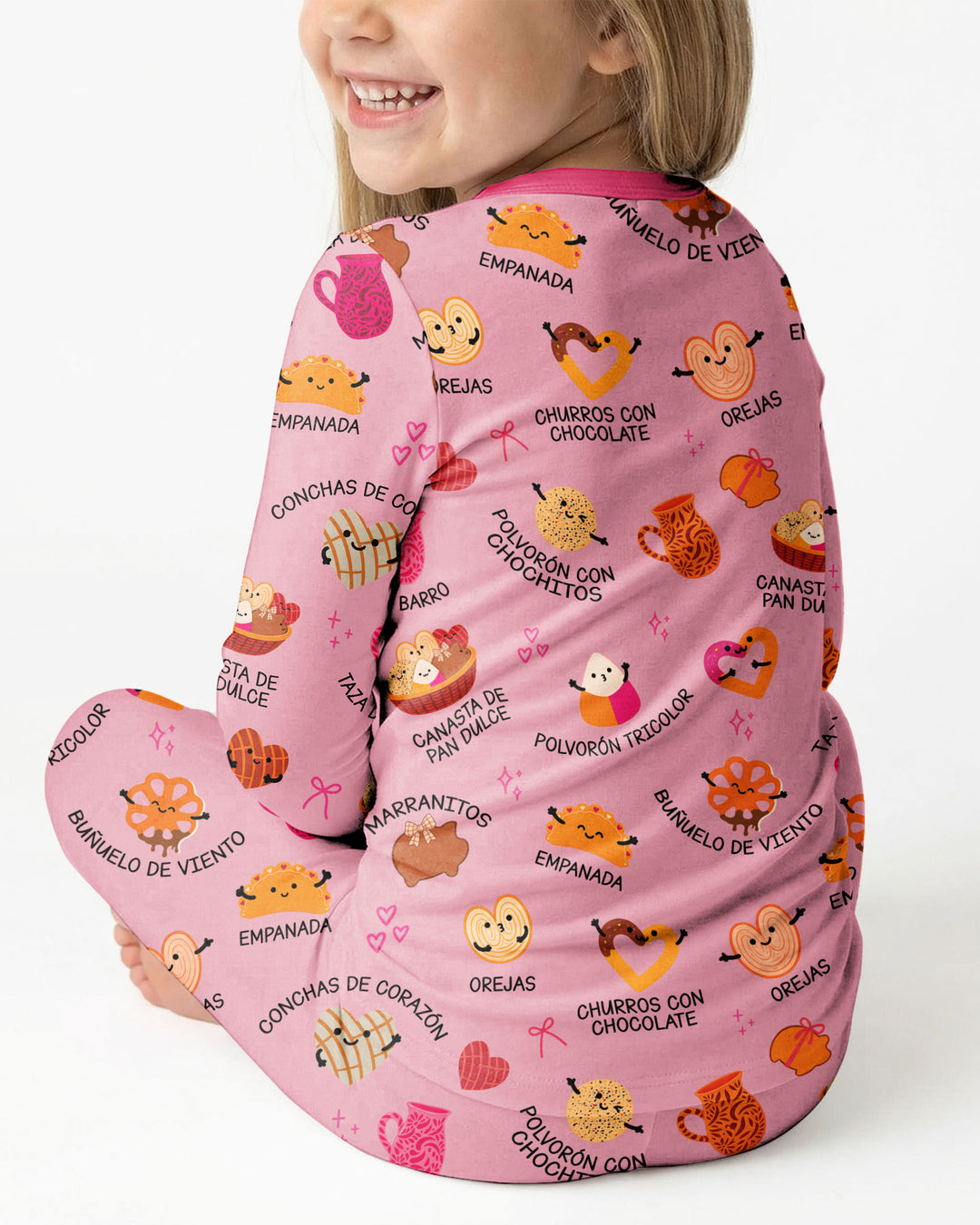 Pan Dulce Bamboo Two Piece Long Sleeve Pajama Set