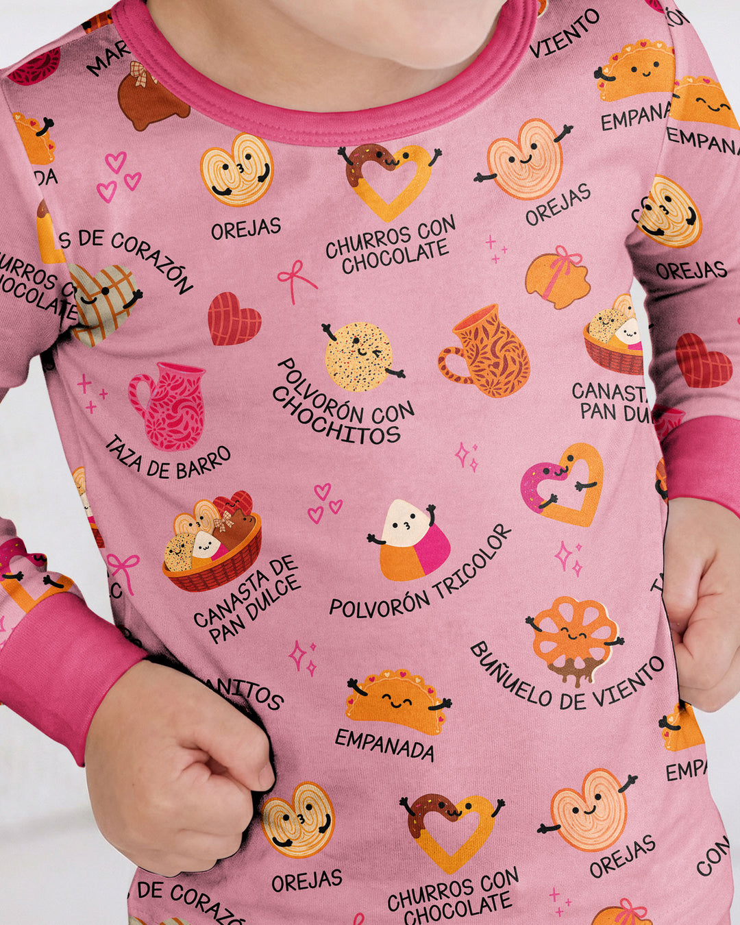 Pan Dulce Bamboo Two Piece Long Sleeve Pajama Set