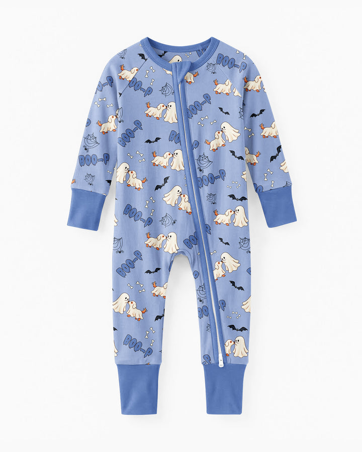 Boo-P Ghost Dog Bamboo Convertible Zippy