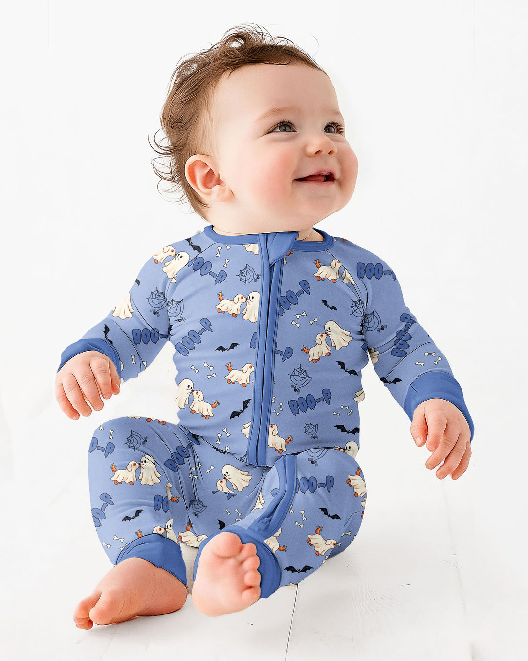 Boo-P Ghost Dog Bamboo Convertible Zippy