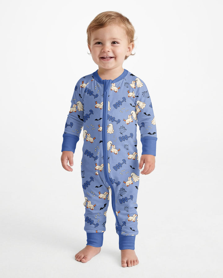 Boo-P Ghost Dog Bamboo Convertible Zippy