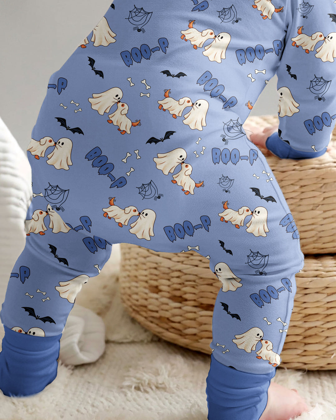 Boo-P Ghost Dog Bamboo Convertible Zippy