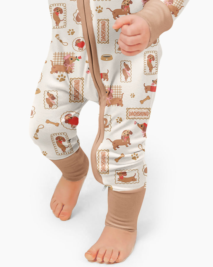 Dachshund Puppy Bamboo Convertible Zippy