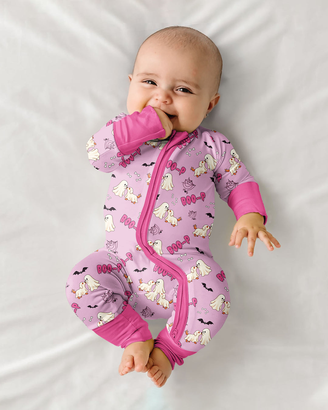 Boo-P Ghost Dog Bamboo Convertible Zippy