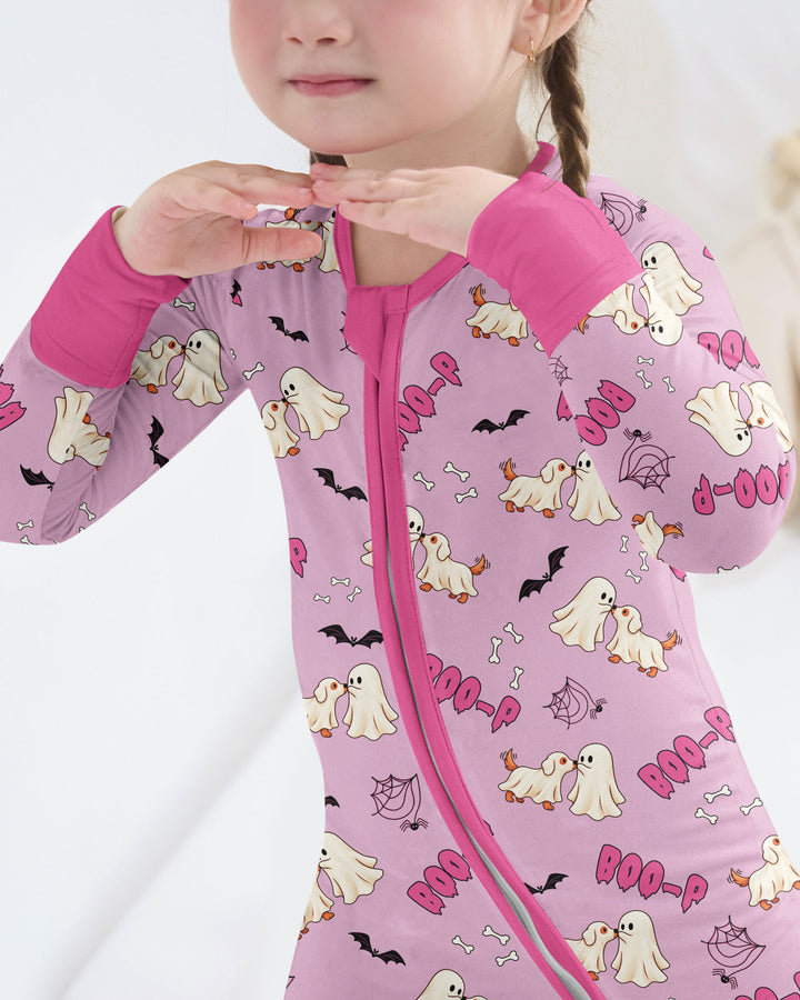 Boo-P Ghost Dog Bamboo Convertible Zippy