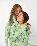 St. Patrick's Day Puppies Bamboo Women Pajama Set
