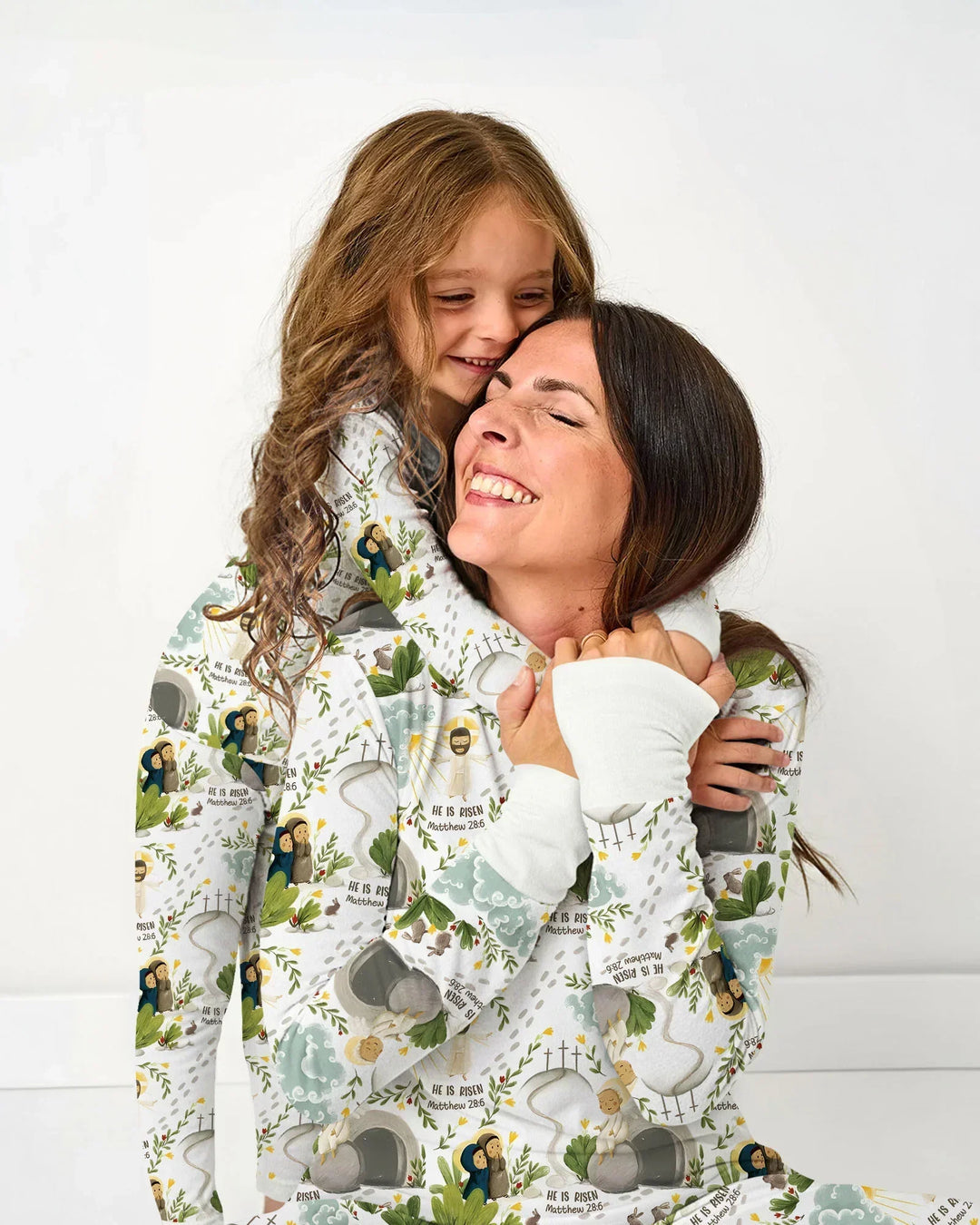 He Is Risen Bamboo Women Pajama Set