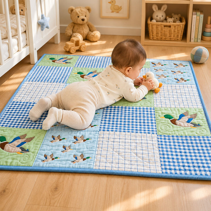Nature Pond Bamboo Quilt Blanket