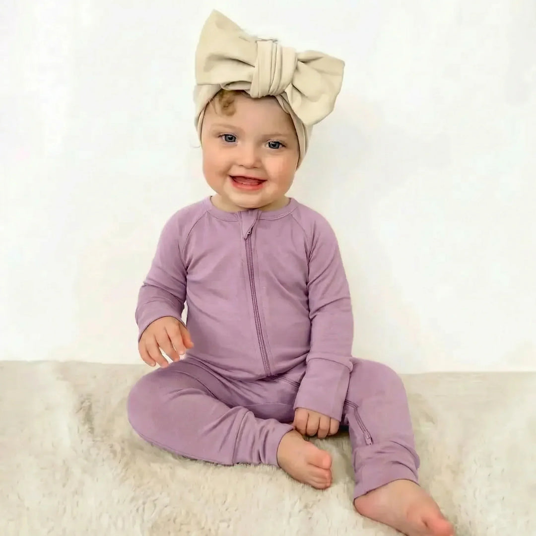 Poi Bamboo Convertible Zippered Romper