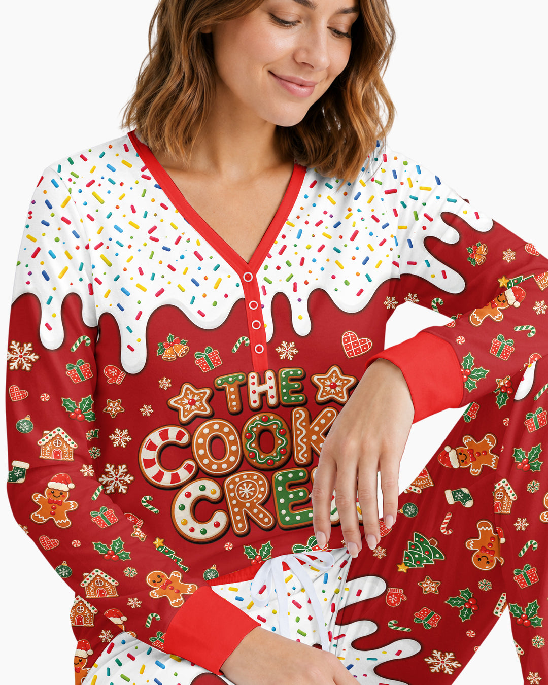 The Cookie Crew Family Matching Bamboo Women Pajama Set