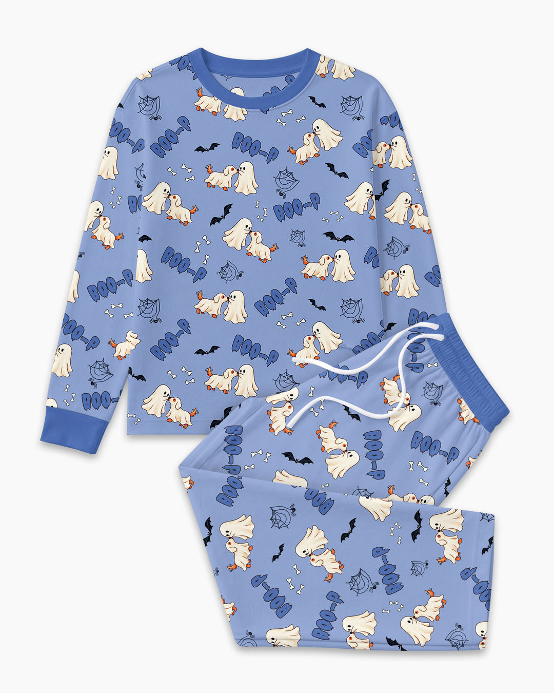 Boo-P Ghost Dog Bamboo Men's Pajama Set