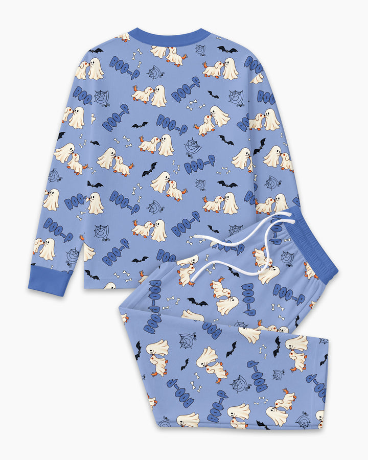 Boo-P Ghost Dog Bamboo Men's Pajama Set