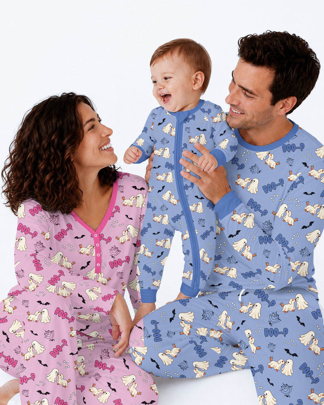 Boo-P Ghost Dog Bamboo Men's Pajama Set