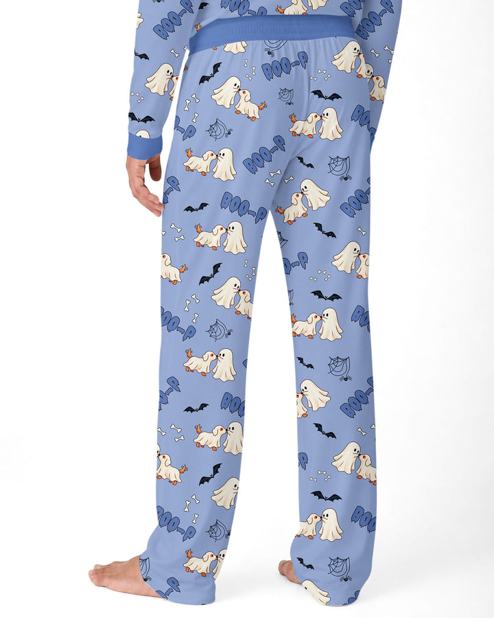 Boo-P Ghost Dog Bamboo Men's Pajama Set