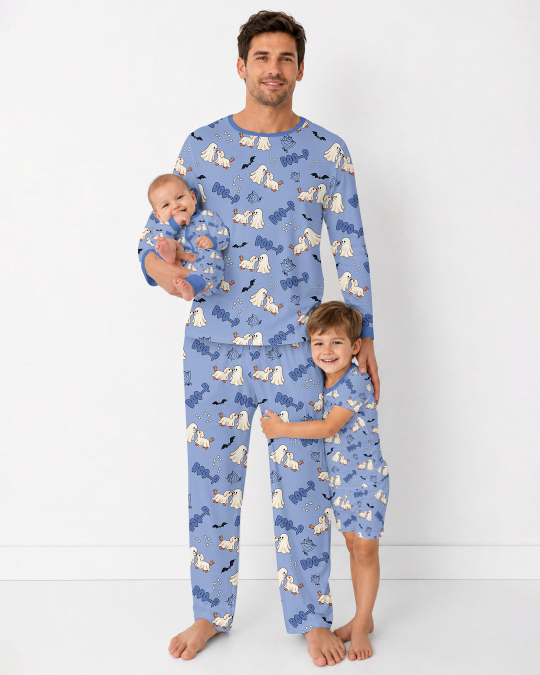 Boo-P Ghost Dog Bamboo Men's Pajama Set