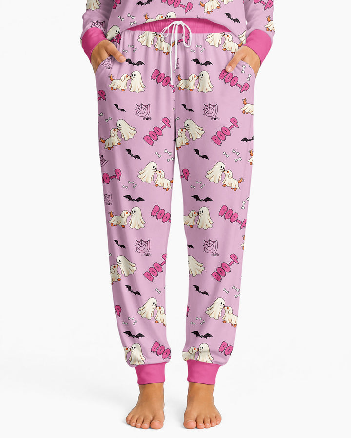 Boo-P Ghost Dog Bamboo Women Pajama Set