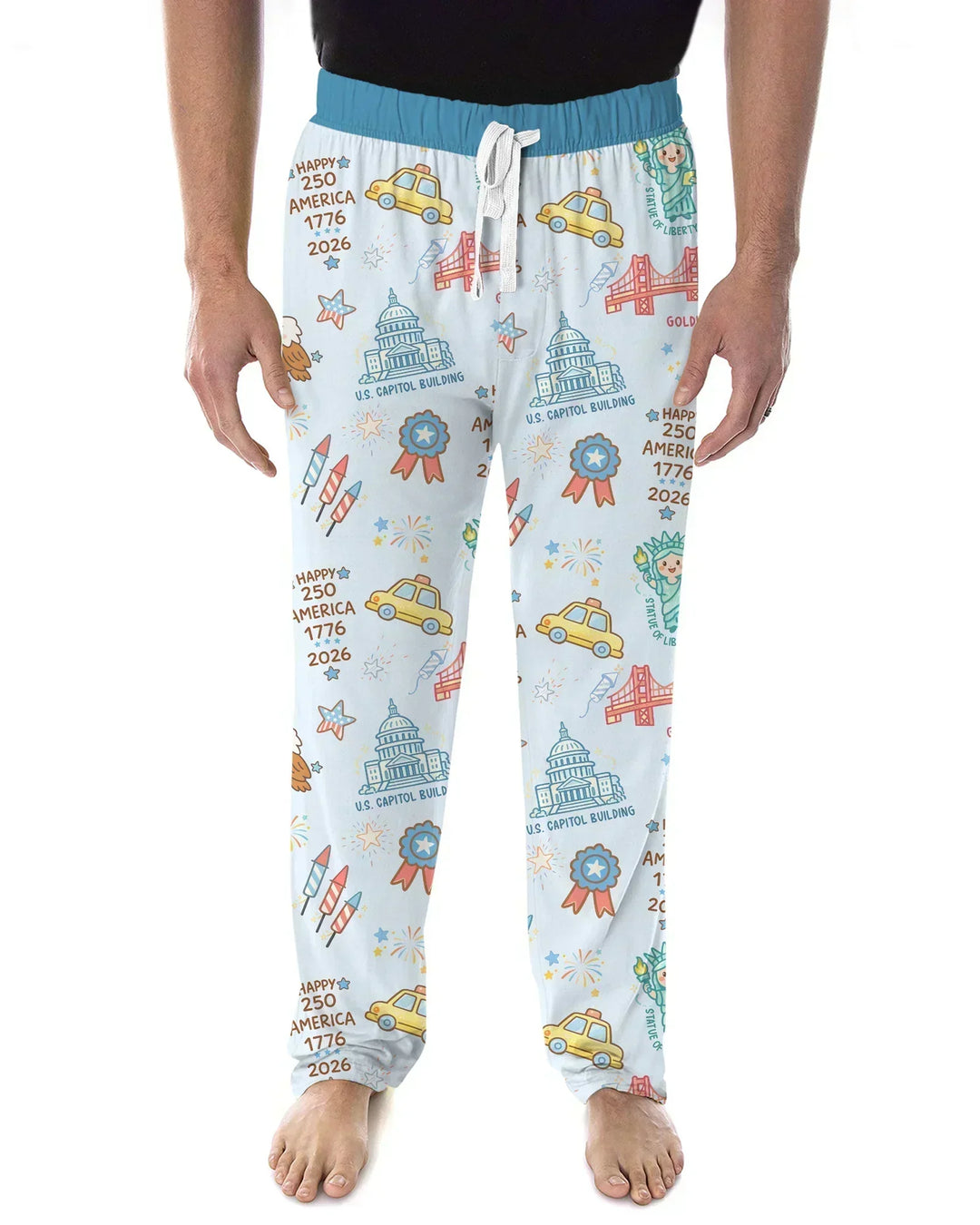 250 Years Of Freedom Bamboo Men's Pajama Set