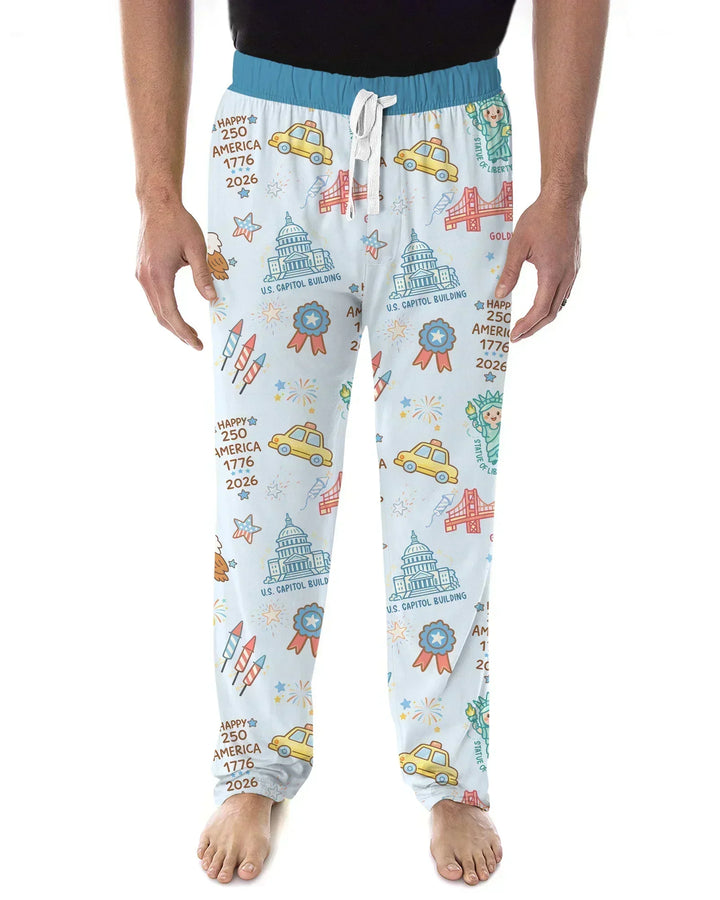 250 Years Of Freedom Bamboo Men's Pajama Set