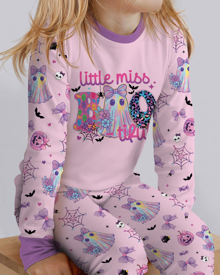 Little Miss Boo-tiful Bamboo Two Piece Long Sleeve Pajama Set