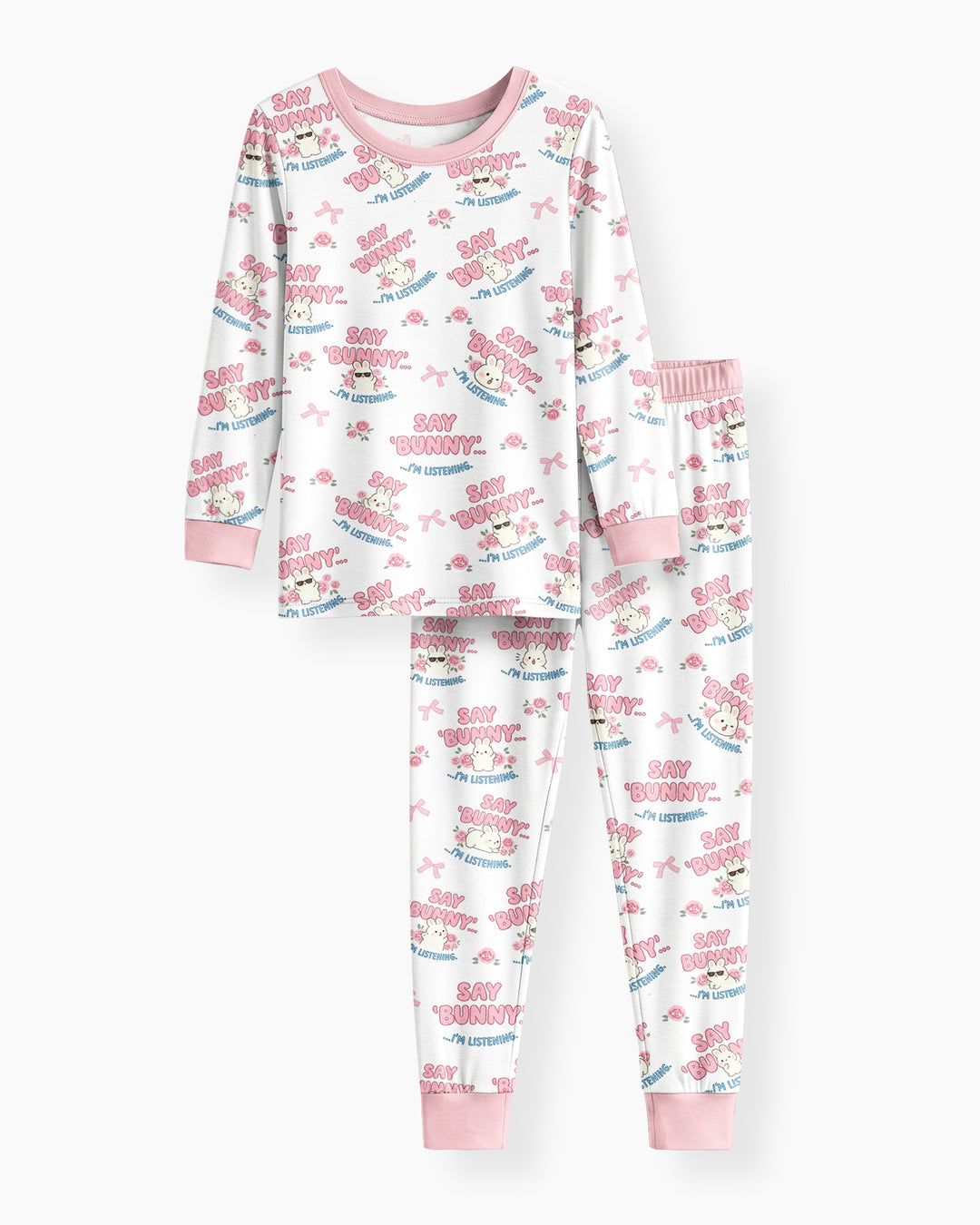 Bunny Radio Bamboo Two Piece Long Sleeve Pajama Set